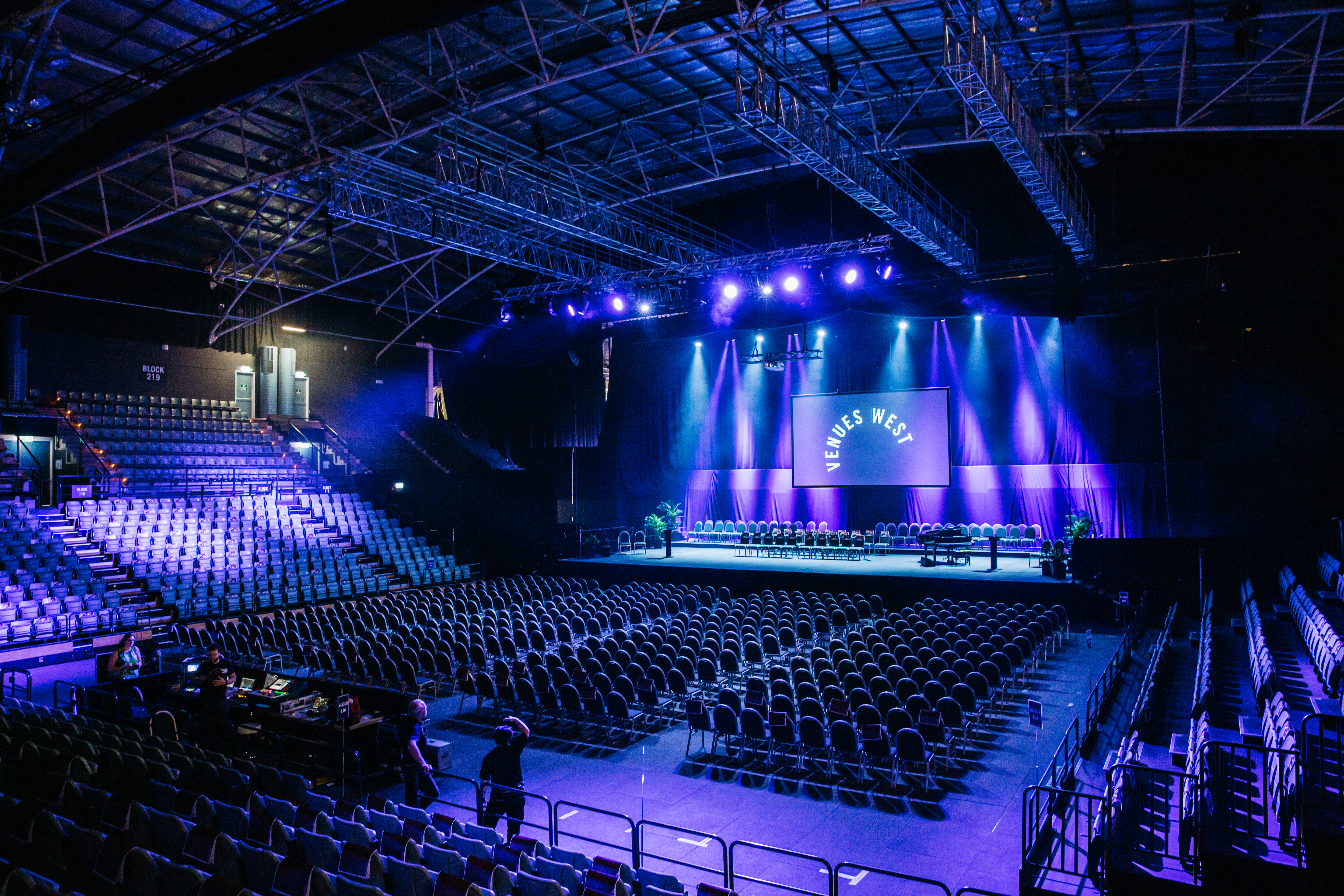 HBF Stadium main arena